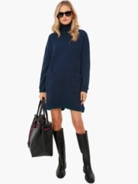 Tuckernuck Pomander Place Navy Porter Dress